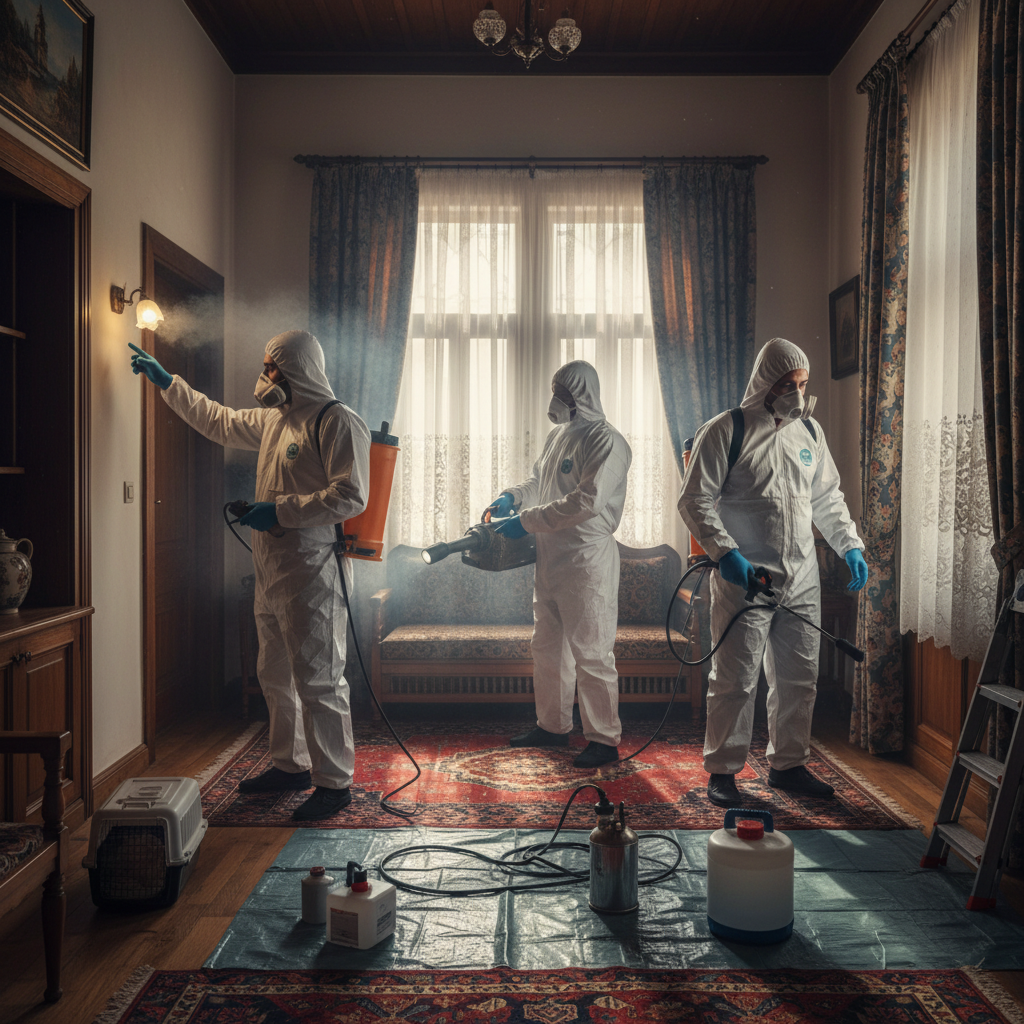 Ankara Pire İlaçlama Hizmeti Nasıl Yapılır