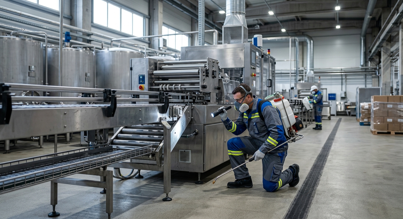 Fabrika İlaçlama Neden Gereklidir? Sanayi Tesisleri İçin Rehber