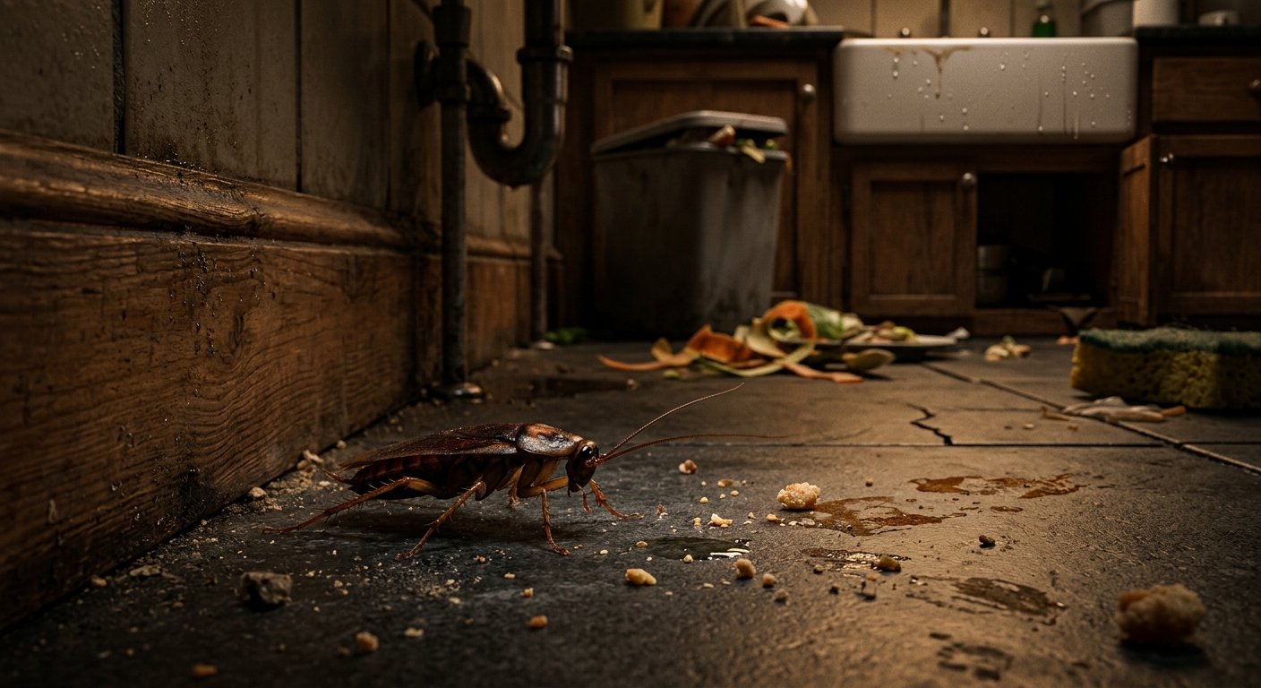 Hamam Böceği Neden Eve Gelir? En Yaygın 9 Sebep