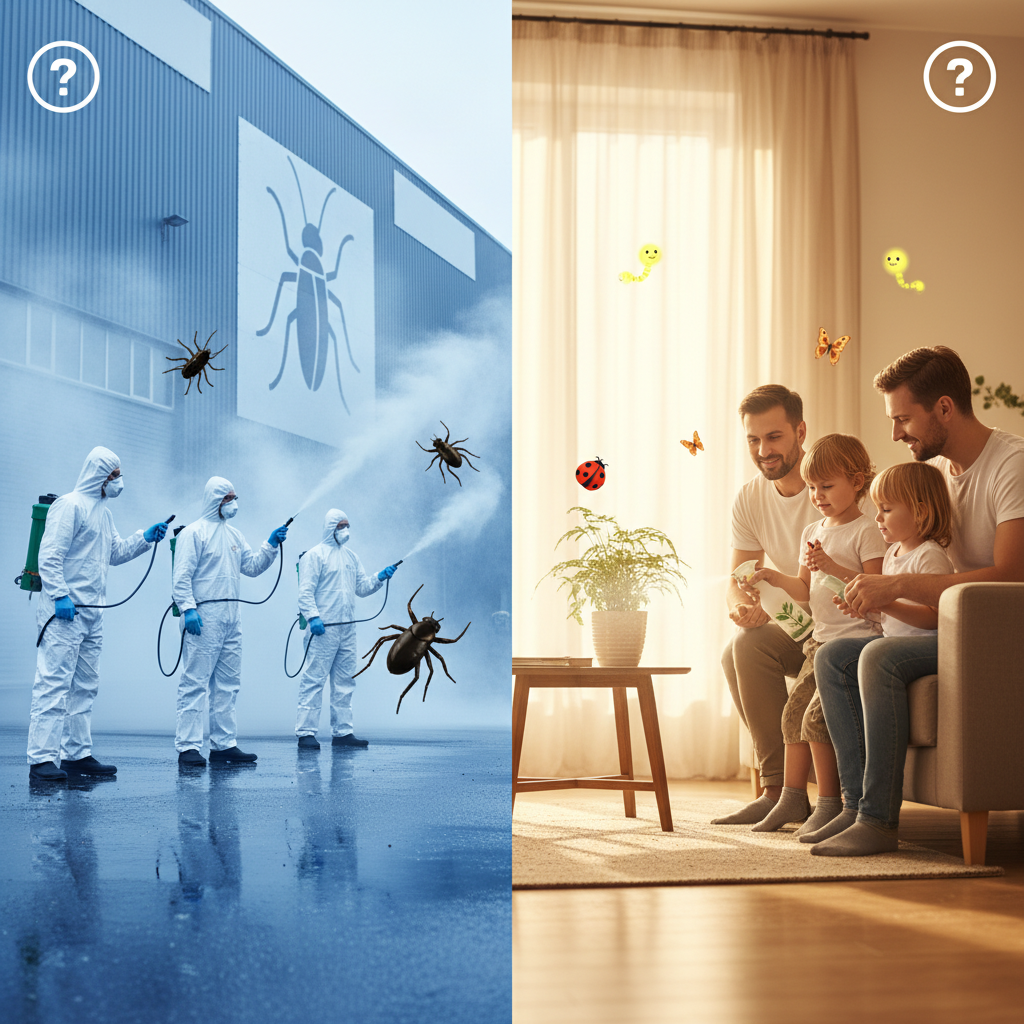 Profesyonel İlaçlama mı Ev İlacı mı?