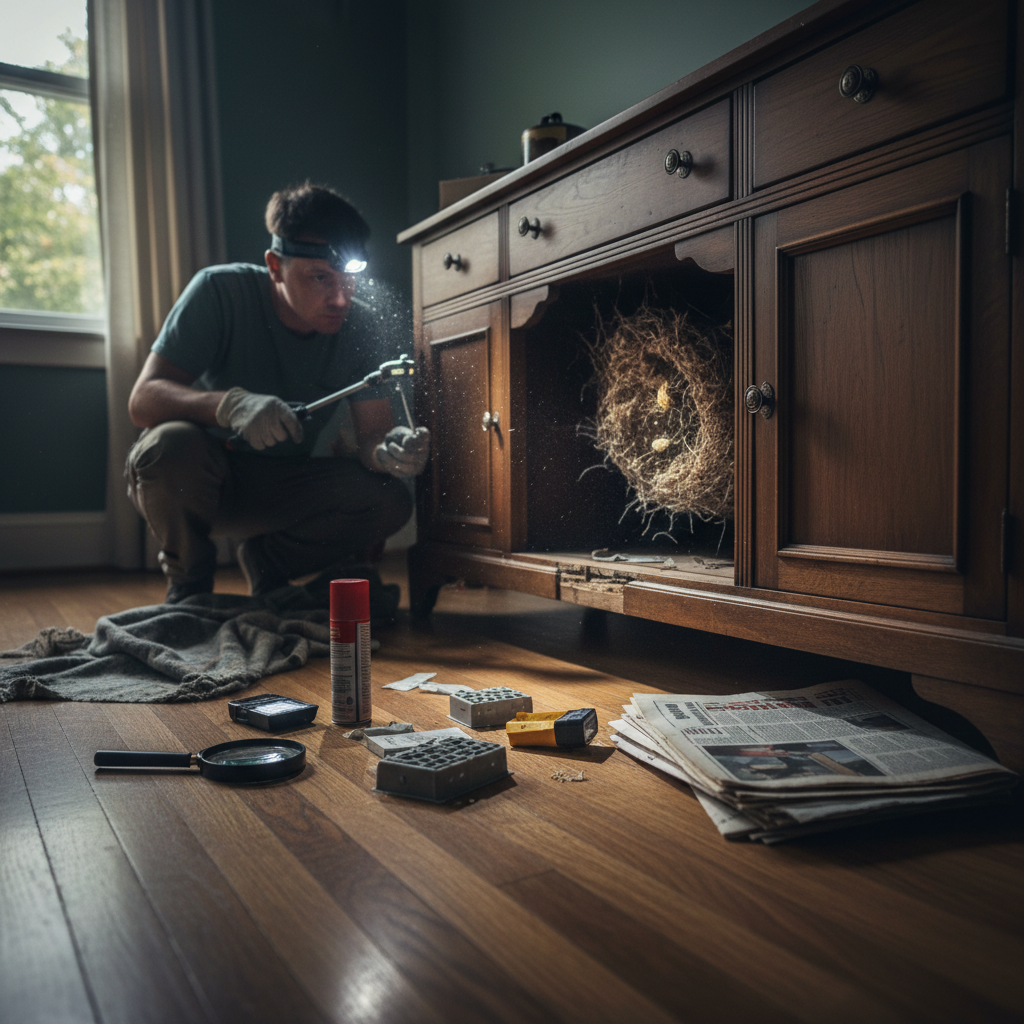 Evde Böcek Yuvası Nasıl Bulunur