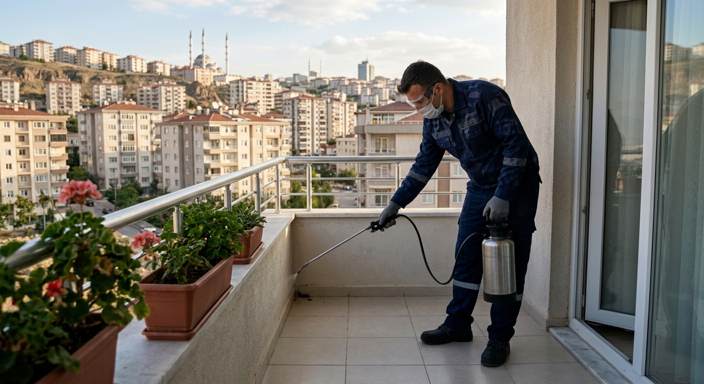 Ankara’da Kalıcı Böcek İlaçlama Yöntemleri