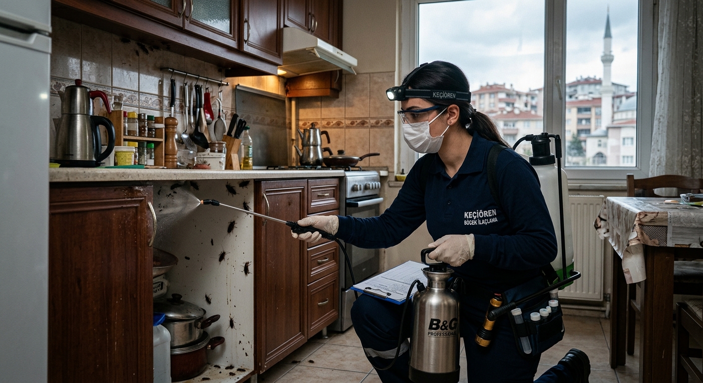 Keçiören’de Böcek İlaçlama Fiyatları Neye Göre Değişir?