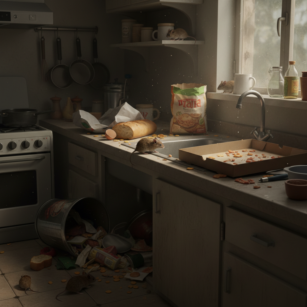 Fareler Neden Mutfakta Görülür?