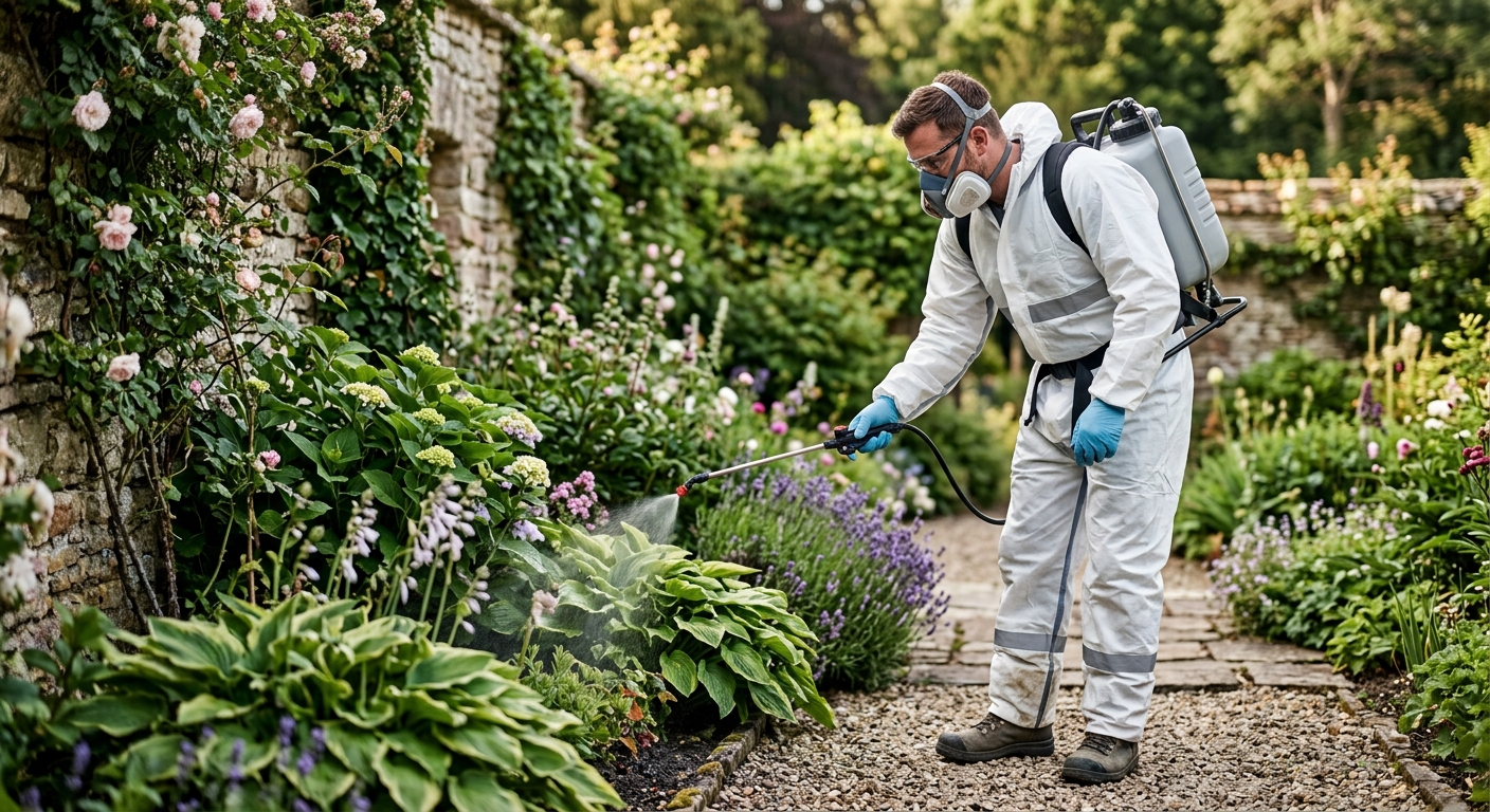 Bahçelerde Kalıcı Böcek İlaçlama Yöntemleri