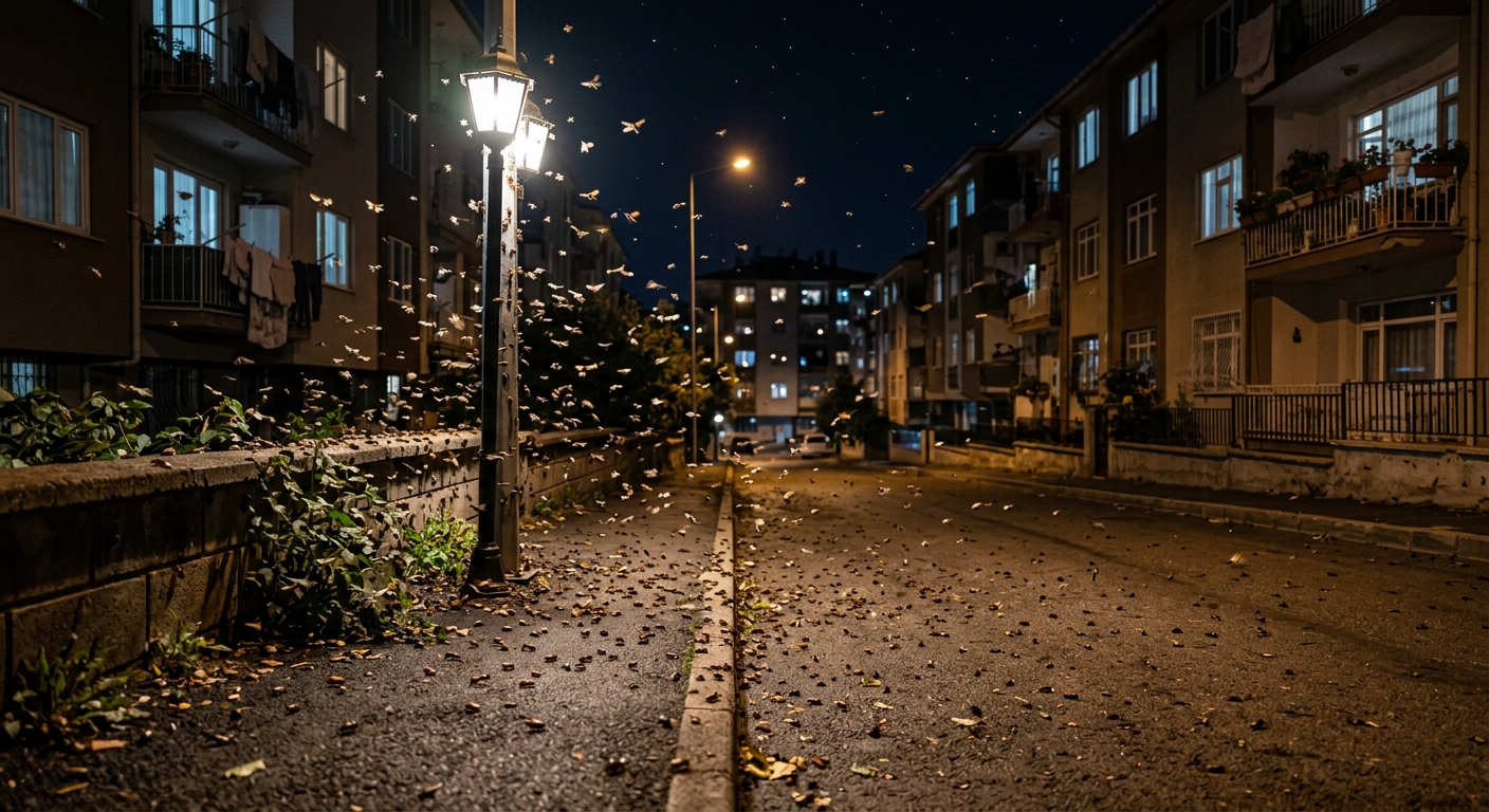 Yenimahalle’de Gece Ortaya Çıkan Böcekler Neden Olur?