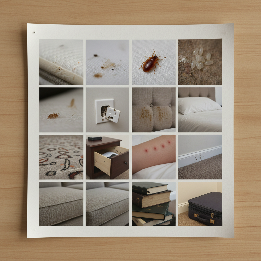 Tahta Kurusu İlaçlama Hizmeti Almadan Önce Fotoğraflı Kontrol Listesi