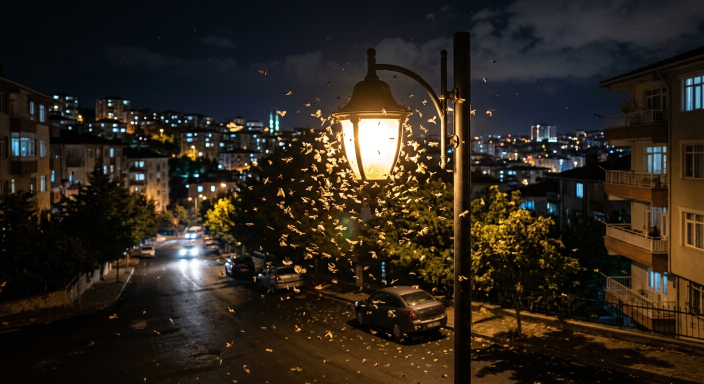 Keçiören’de Gece Ortaya Çıkan Böcekler Neden Olur?