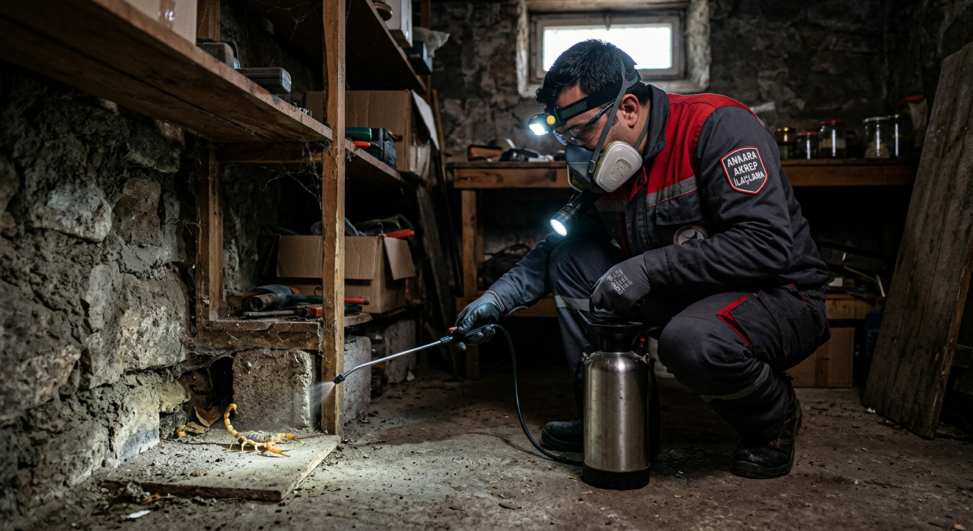 Ankara Akrep İlaçlama Hizmeti Ne Zaman Gerekir