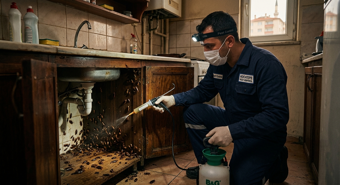 Keçiören Hamam Böceği Sorunu Nasıl Çözülür?