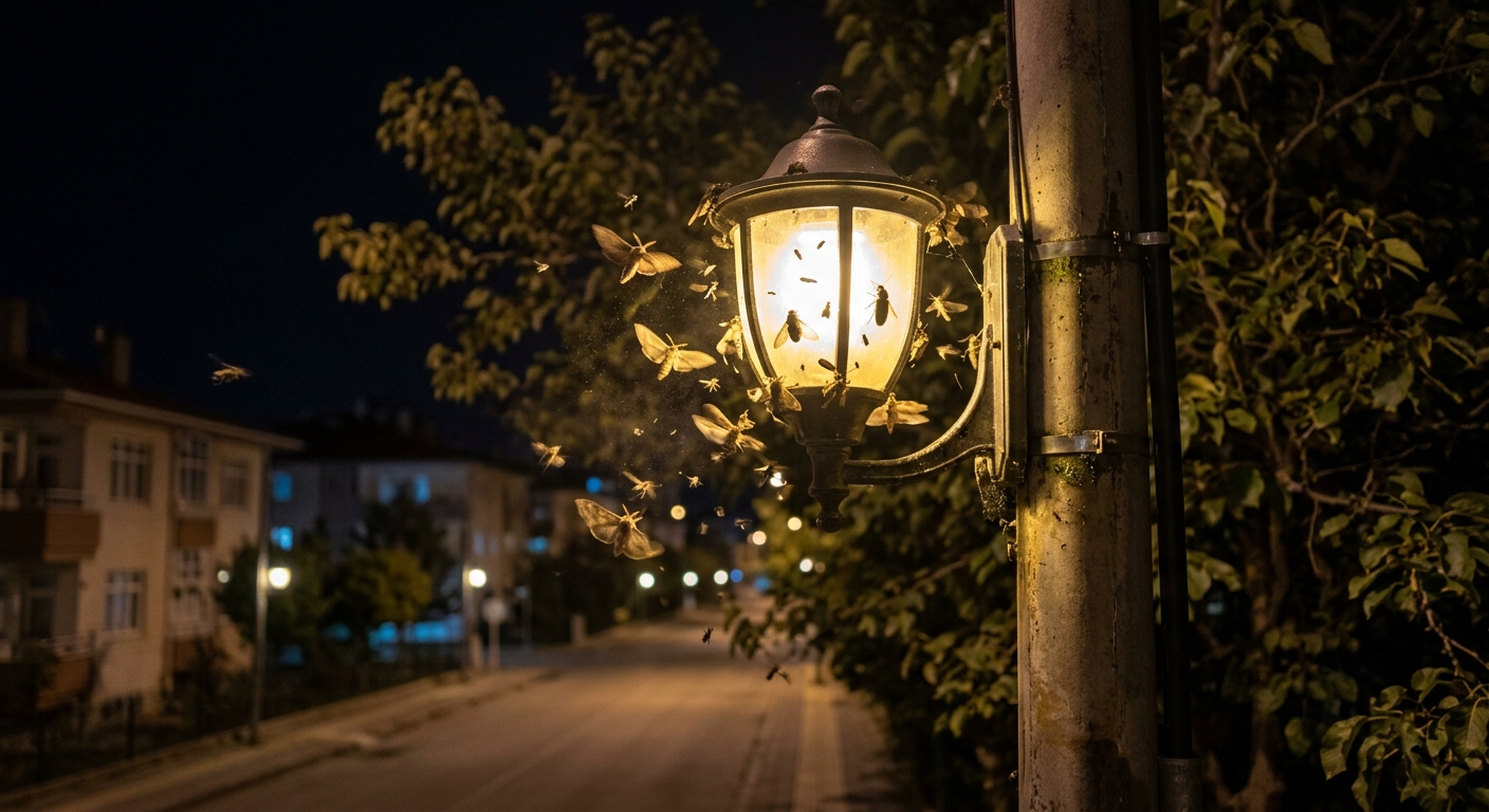 Eryaman’da Gece Ortaya Çıkan Böcekler Neden Olur?
