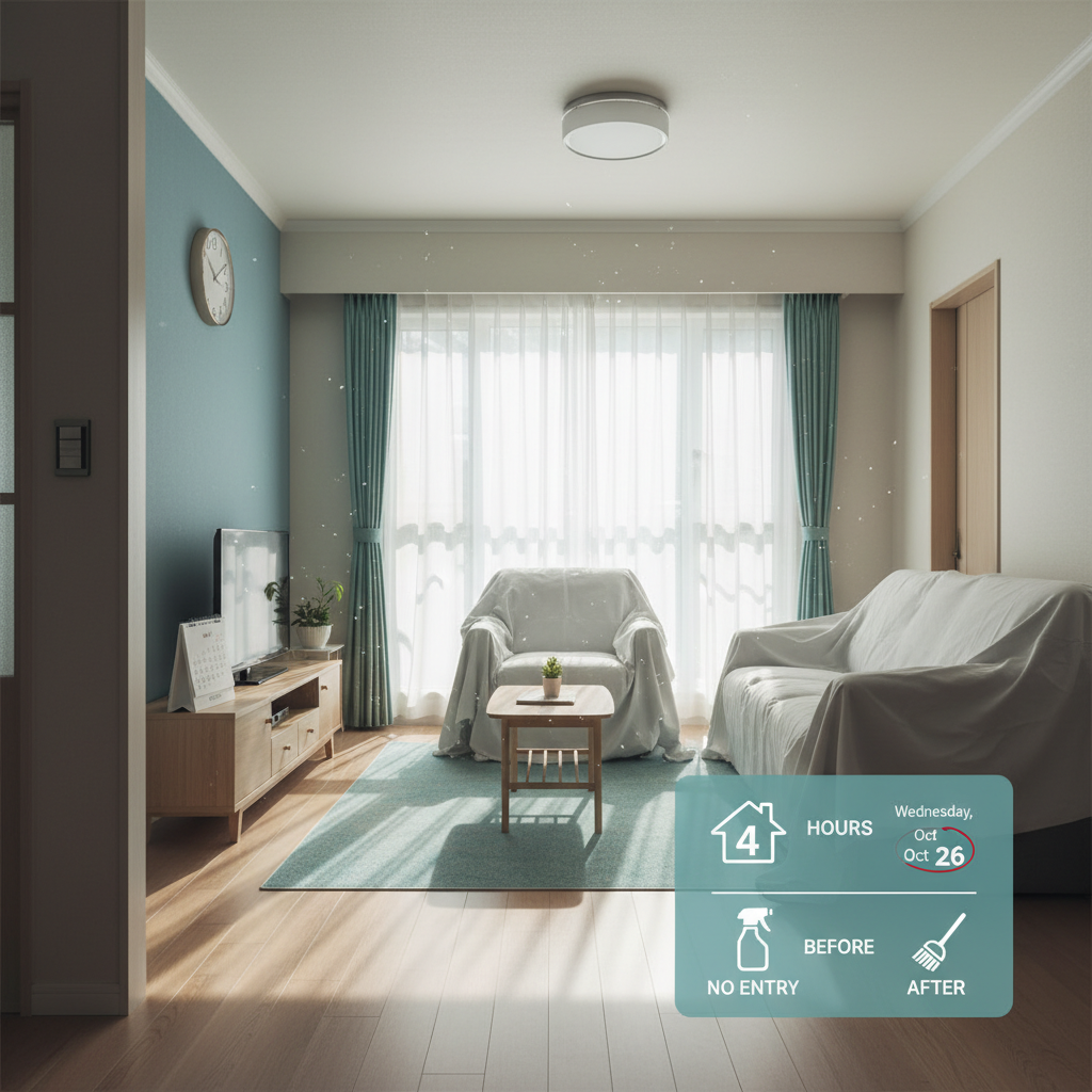 Çayyolu Böcek İlaçlama Sonrası Ev Ne Zaman Kullanılır?