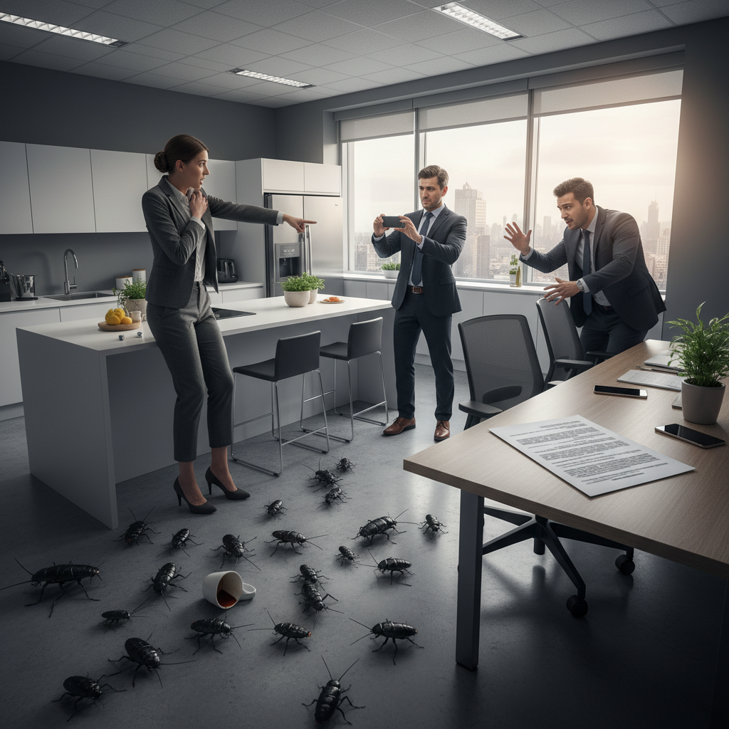 İşyerinde Böcek Çıkması Yasal Sorumluluk Doğurur mu?