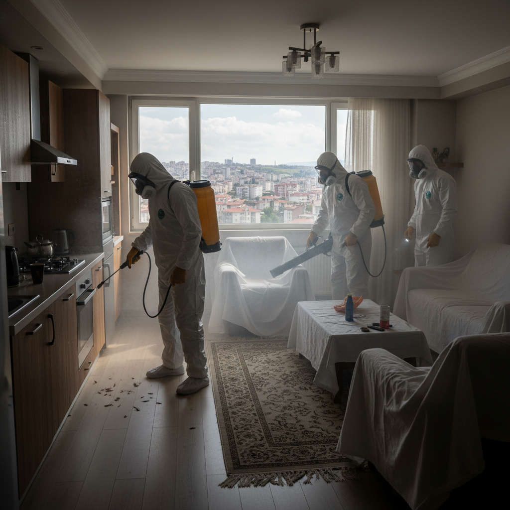 Haşere İlaçlama Ankara’da Nasıl Yapılır