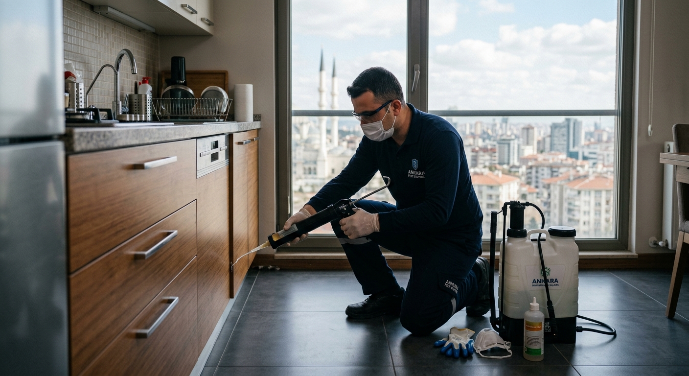 Ankara’da Kalıcı Böcek İlaçlama Yöntemleri