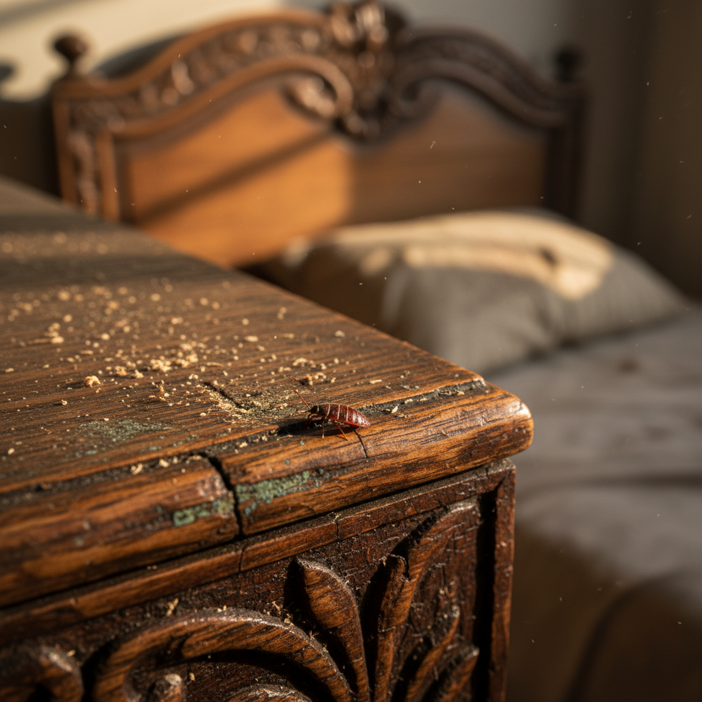 Tahta Kurusu Ahşap Mobilyada Yaşar mı?