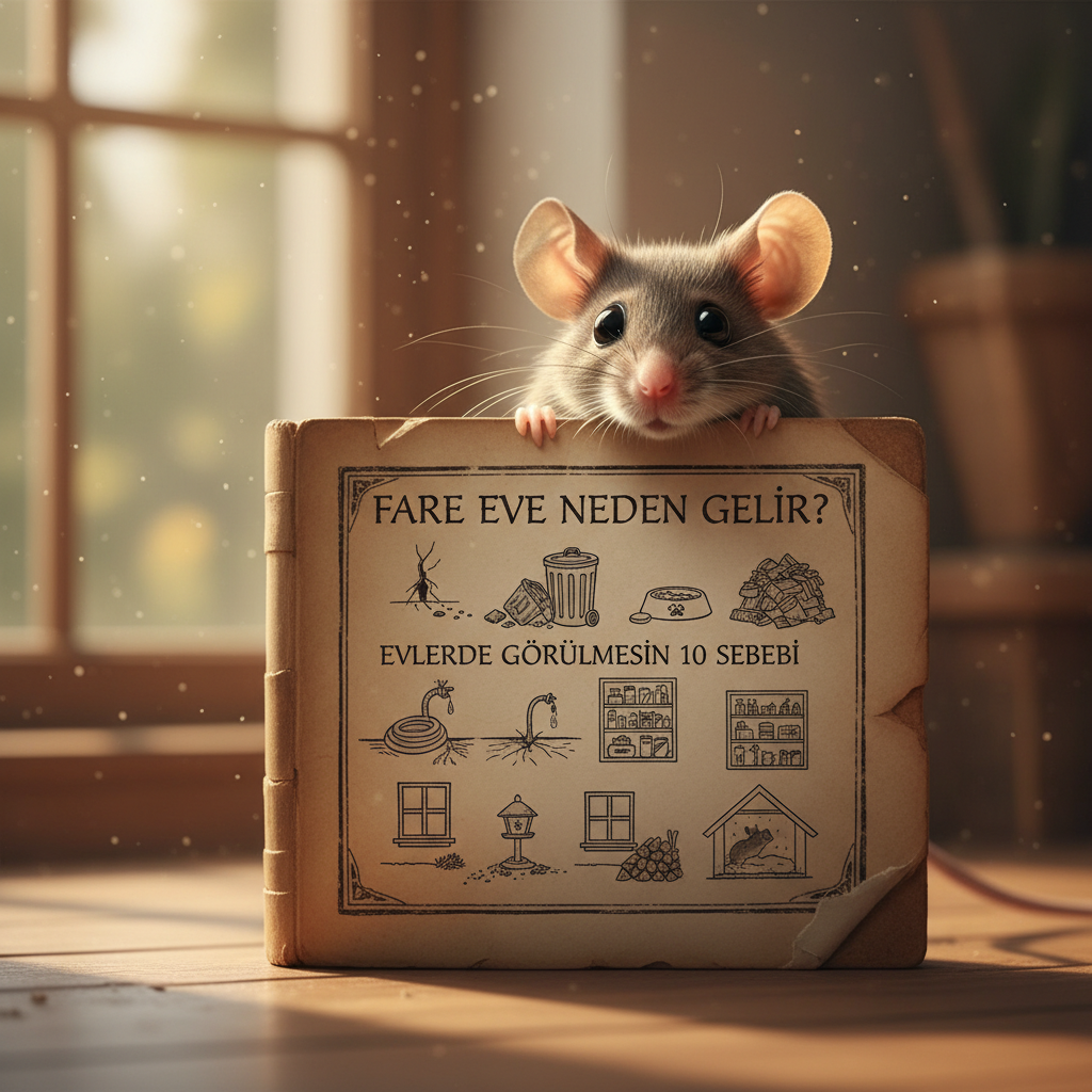 Fare Eve Neden Gelir? Evlerde Görülmesinin 10 Sebebi