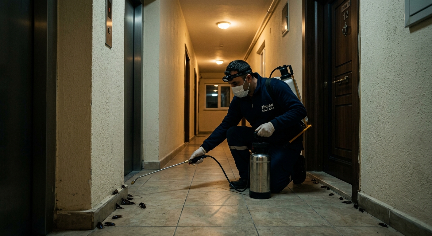 Sincan’da Apartmanlarda Böcek Sorunu Nasıl Çözülür?