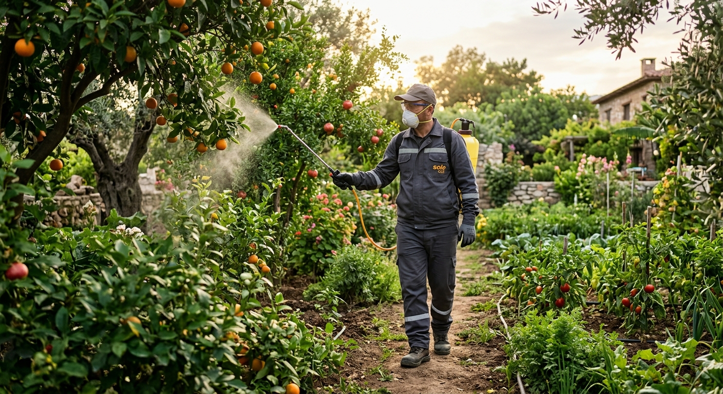 Bahçelerde Profesyonel İlaçlama Nasıl Yapılır?