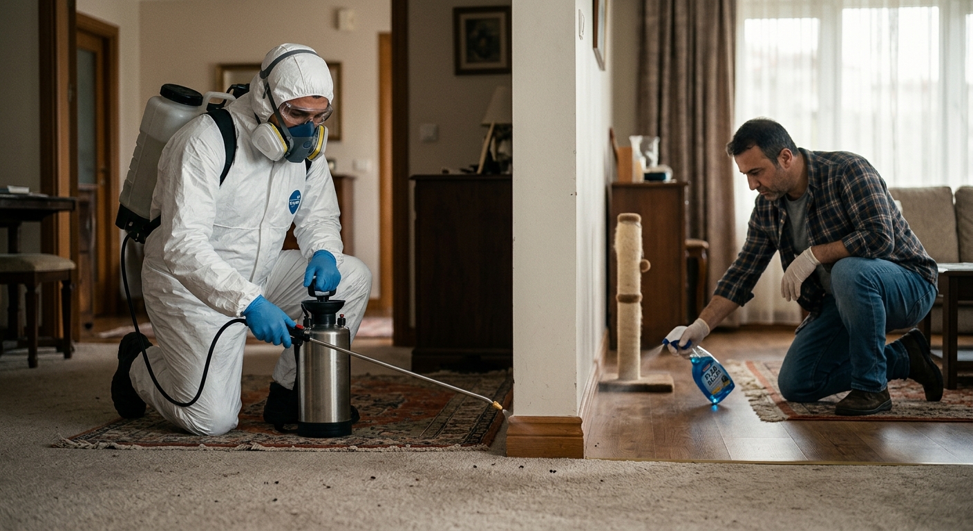 Profesyonel Pire İlaçlama mı Ev İlacı mı?