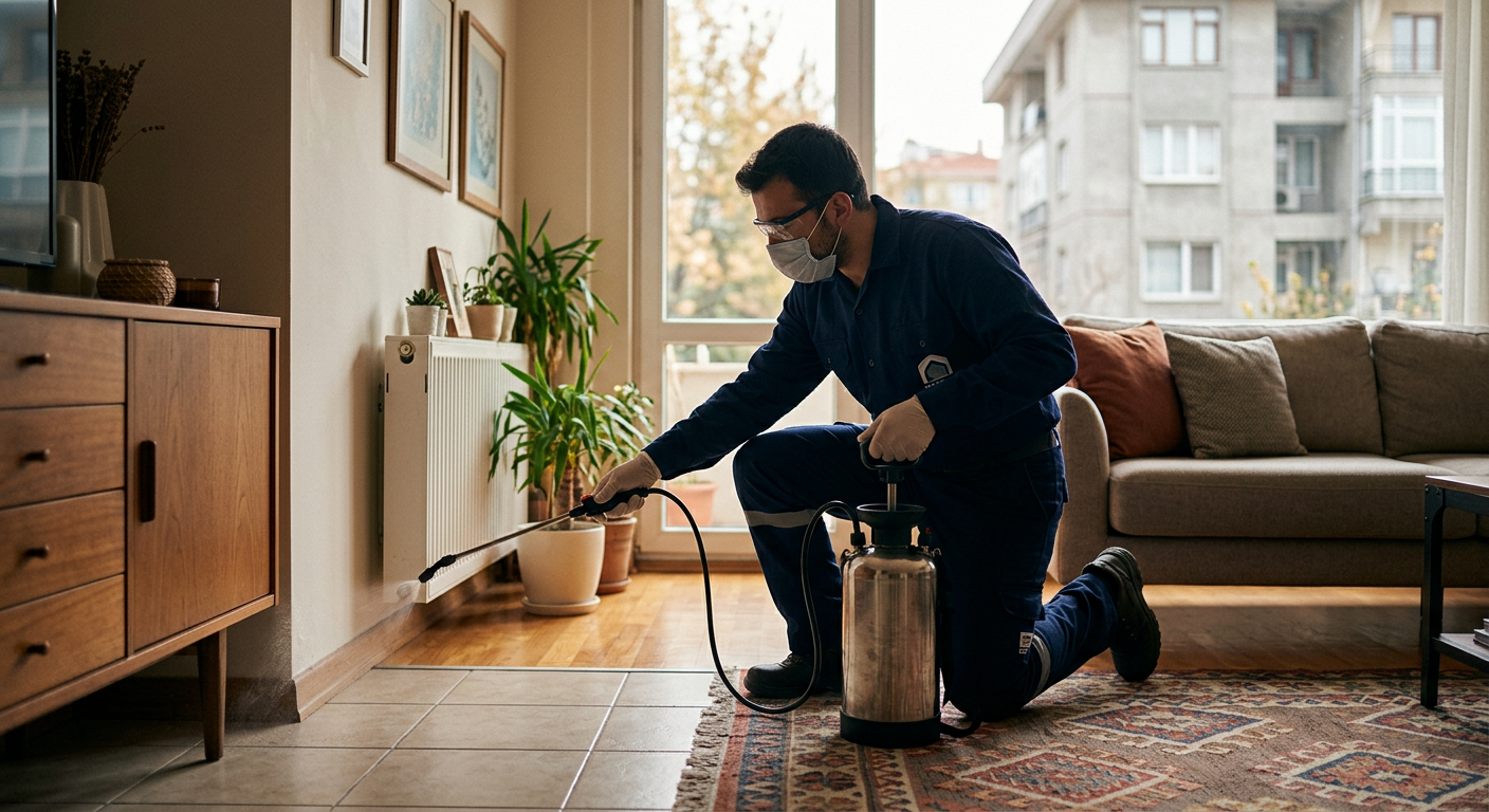 Balgat’ta Ev İlaçlama Nasıl Yapılır