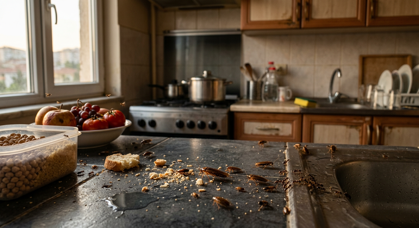 Mamak’ta Evde Küçük Böcekler Neden Görülür