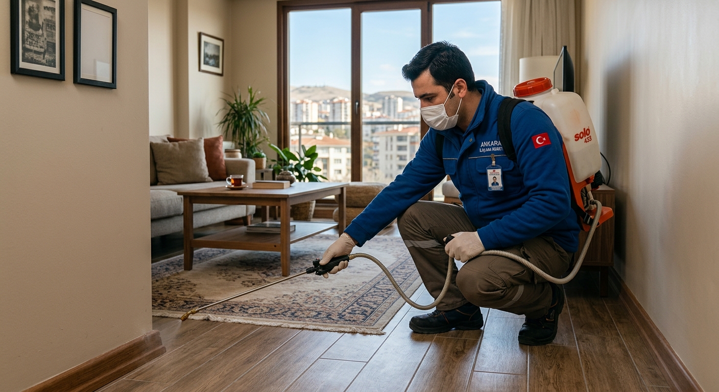 Ankara İlaçlama Hizmeti: Ev ve Apartmanlar İçin Çözümler
