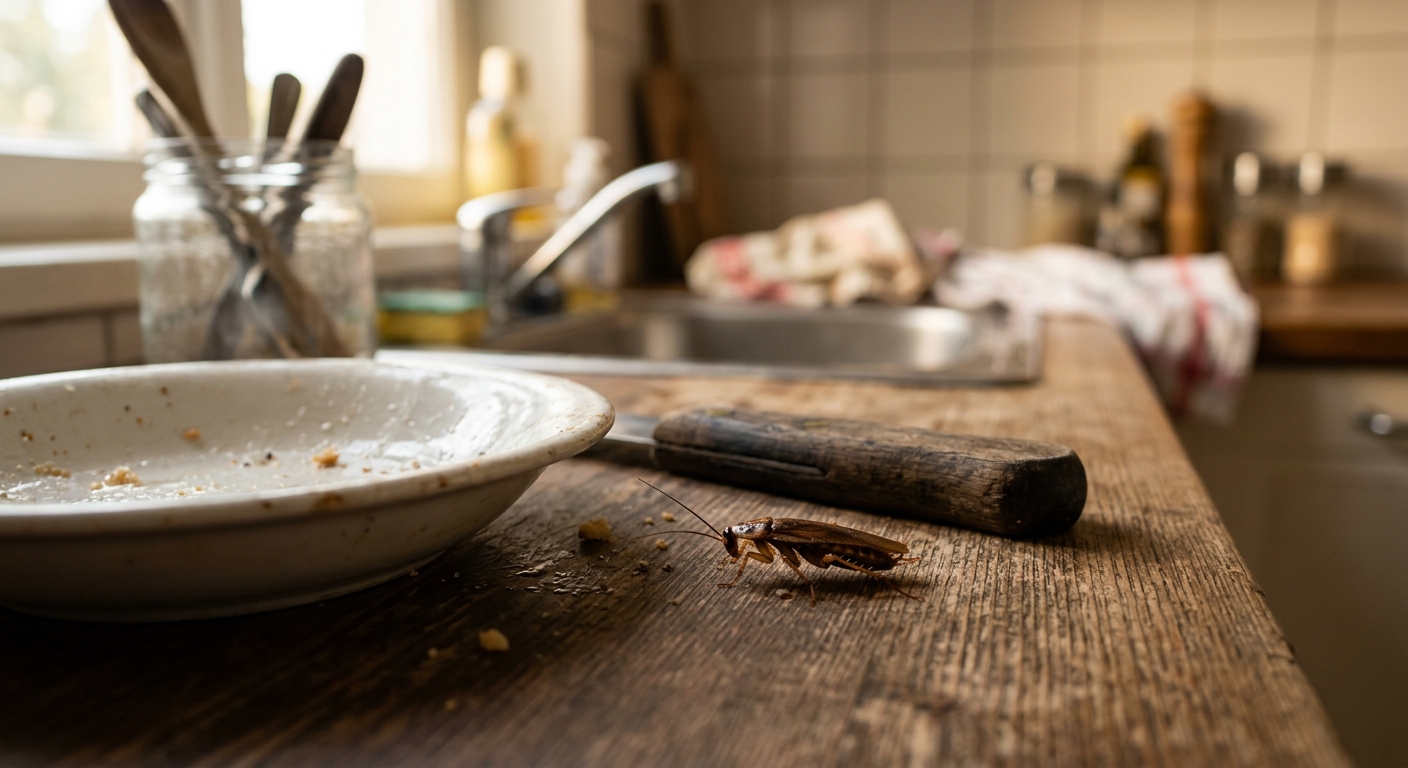 Mutfakta Hamam Böceği Neden Olur? Kesin Çözüm Yöntemleri
