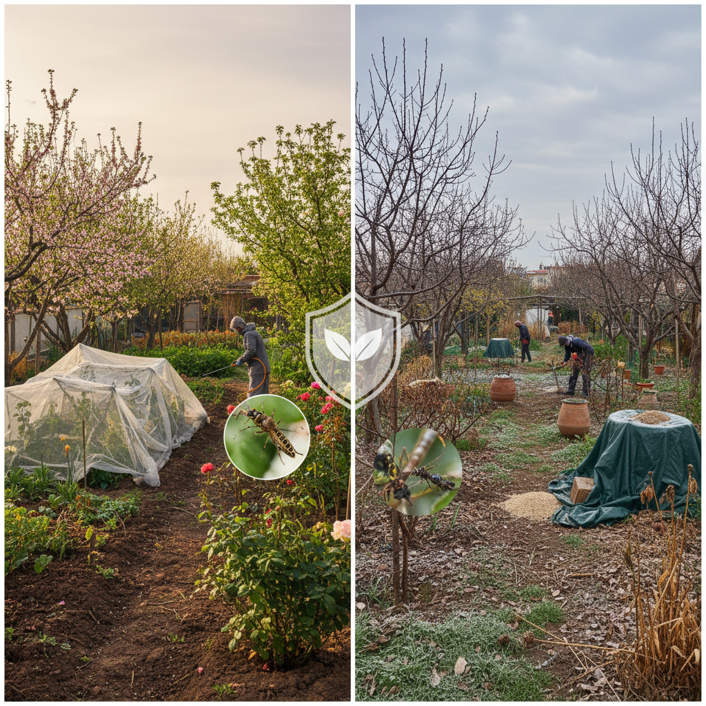 Ankara Bahçe İlaçlama Mevsimsel Riskler ve Önlemler