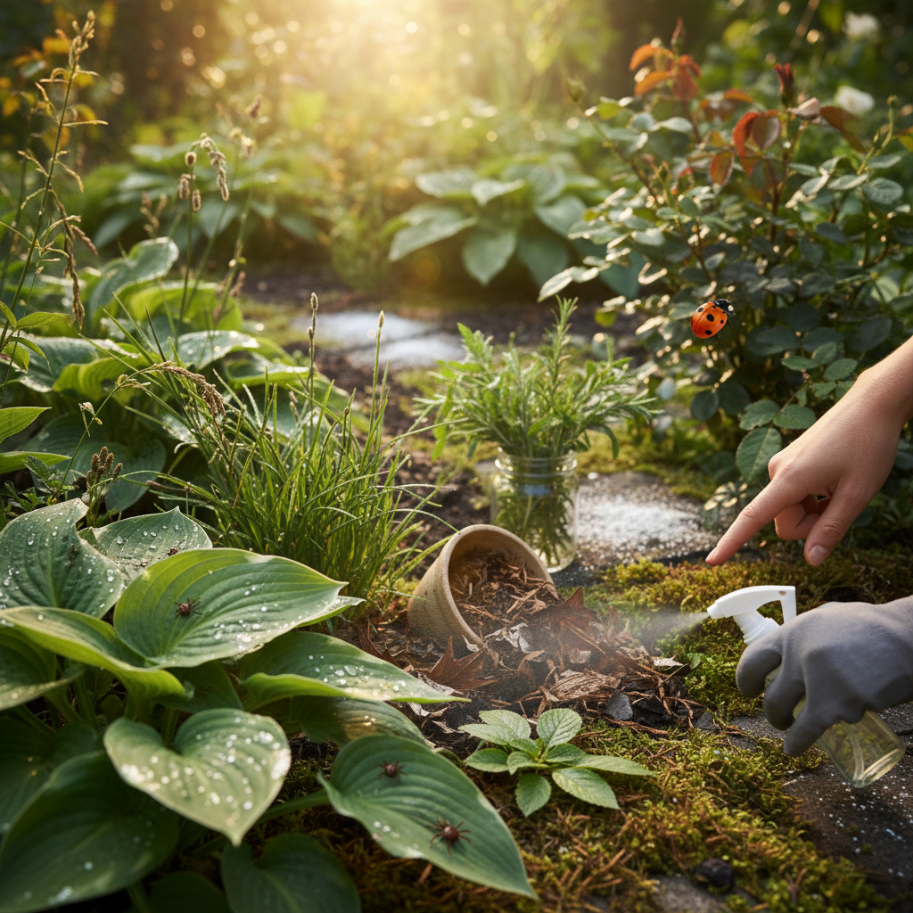 Bahçede Kene Neden Olur ve Nasıl Yok Edilir