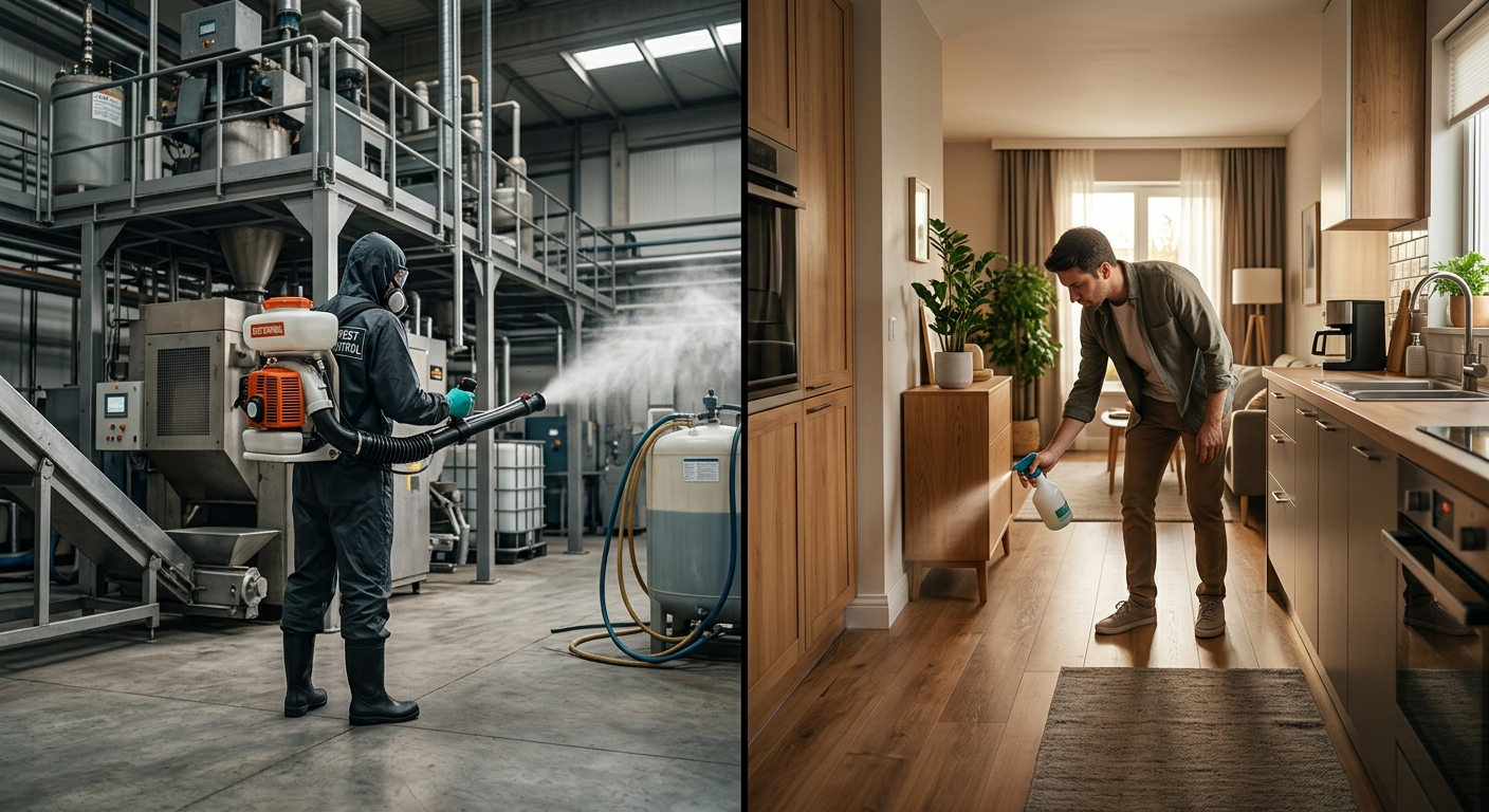 Fabrika İlaçlama mı Ev İlacı mı Daha Etkili?