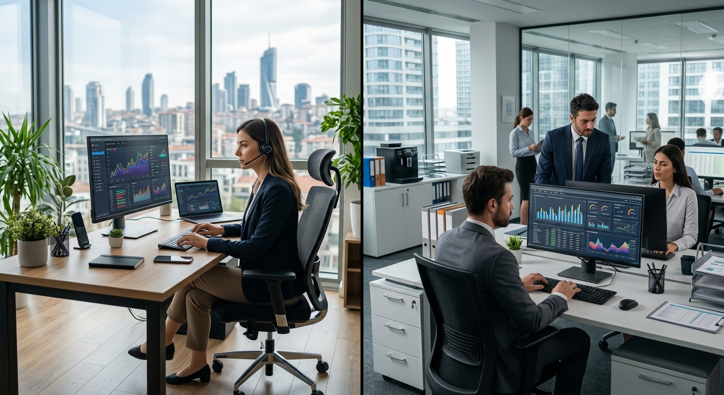 Sanal Ofis mi Geleneksel Ofis mi? 2026 Yılı İçin Kapsamlı Maliyet ve Verimlilik Analizi