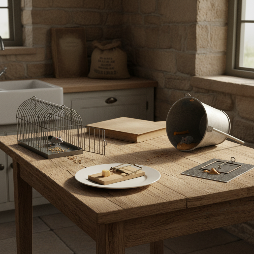 Fareler Evde Nasıl Yakalanır?