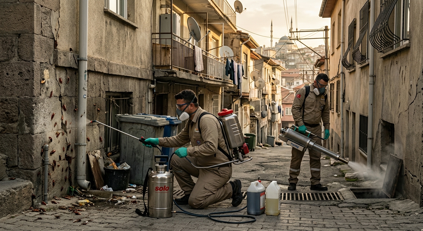 Ankara’da Haşere Sorunu Olan Bölgeler ve Çözüm Yolları