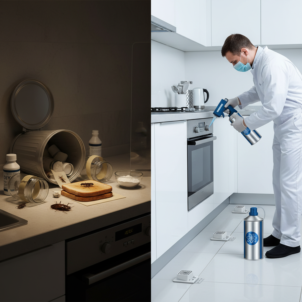 Profesyonel İlaçlama Neden Ev Yöntemlerinden Daha Etkilidir?