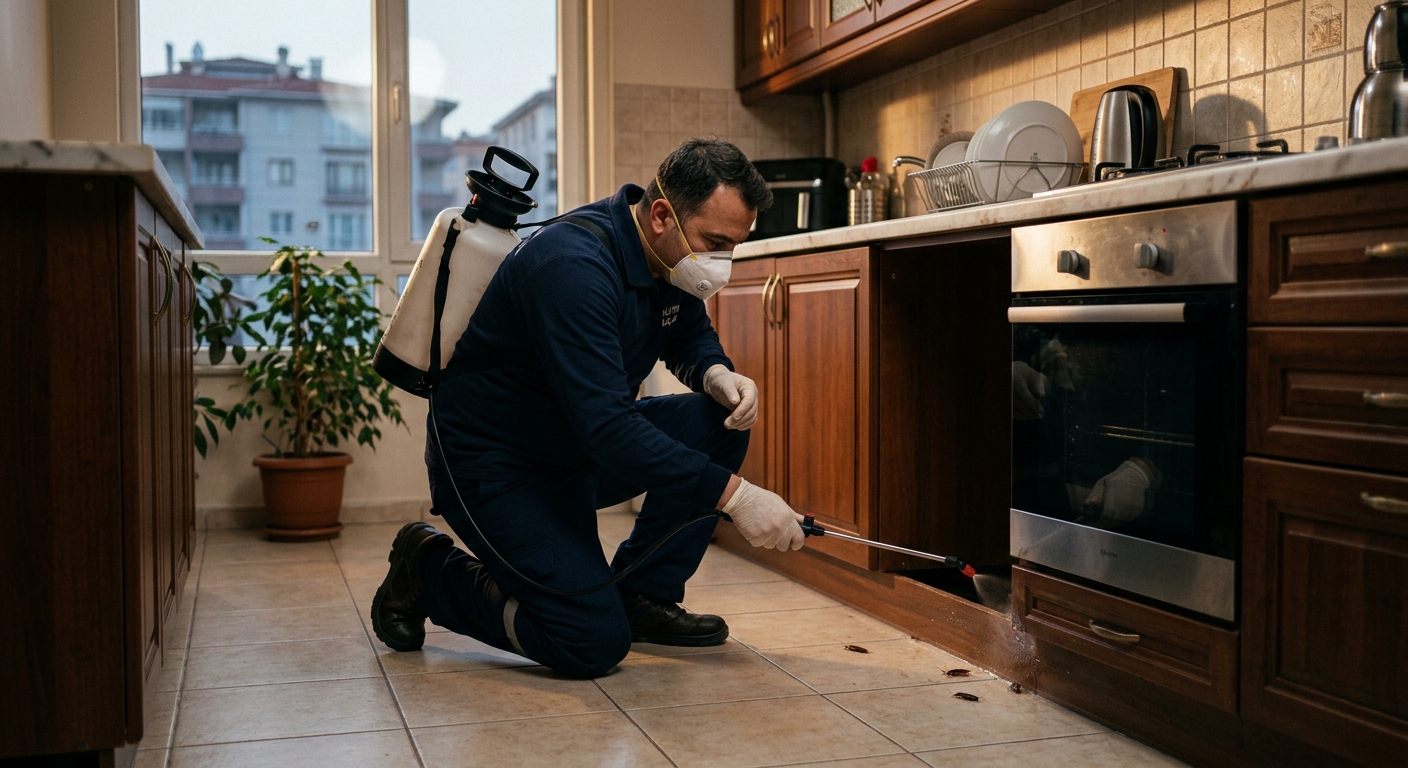 Çankaya’da Hamam Böceği İlaçlama Nasıl Yapılır