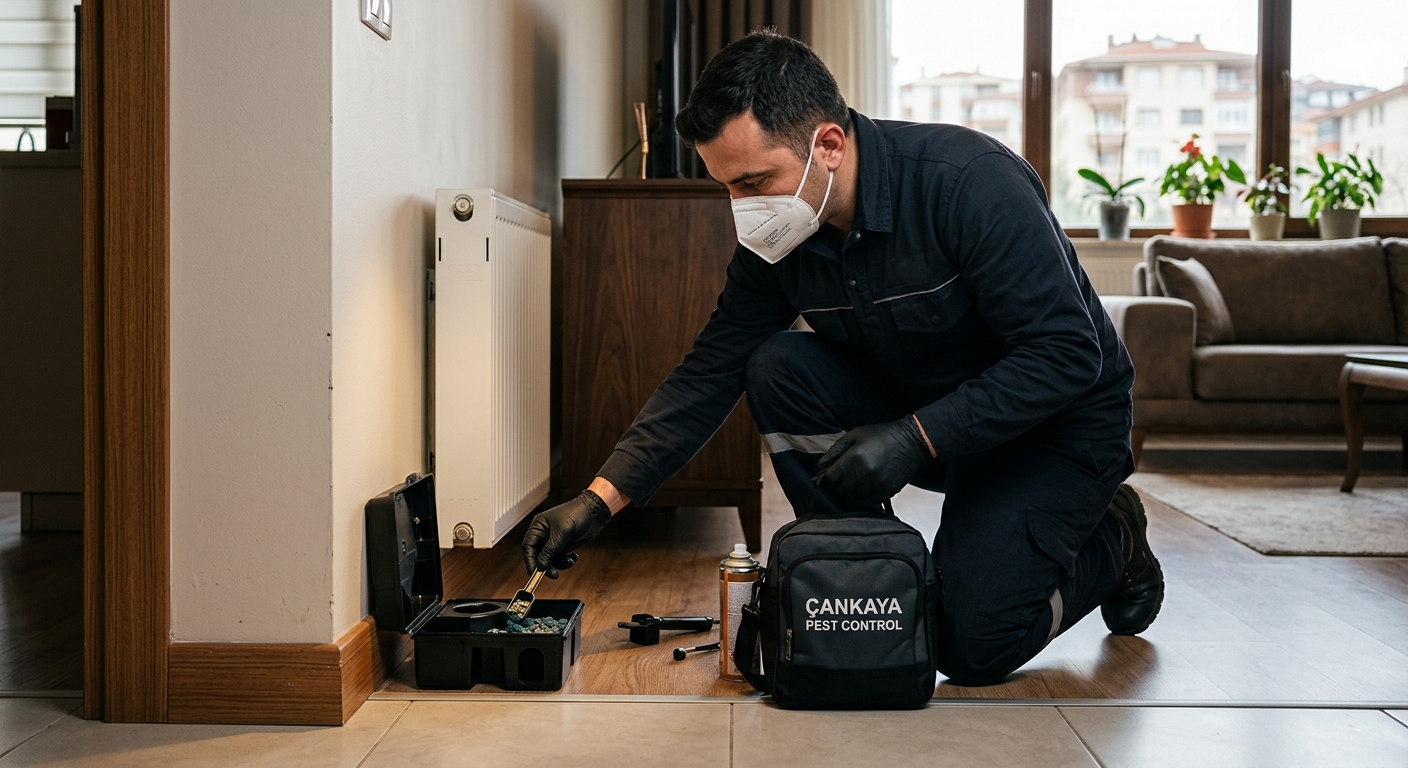 Çankaya’da Fare İlaçlama Hizmeti Nasıl Yapılır