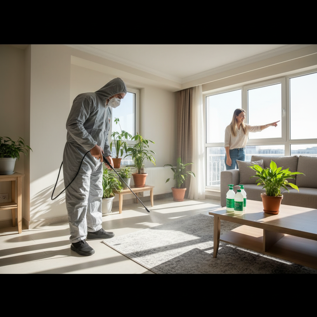 Ankara Keçiören Ev İlaçlama Nasıl Yapılır? Sağlığa Zararsız Yöntemler