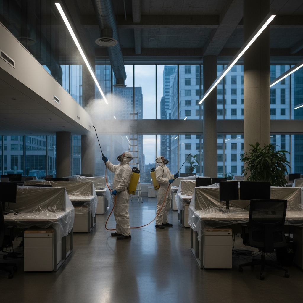 İşyeri & Ticari Alan İlaçlama Süreci | Ankara Bahçe İlaçlama