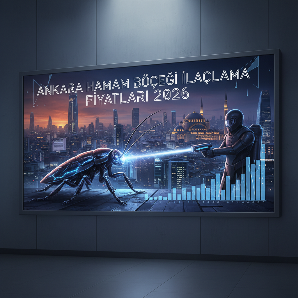 Ankara Hamam Böceği İlaçlama Fiyatları 2026